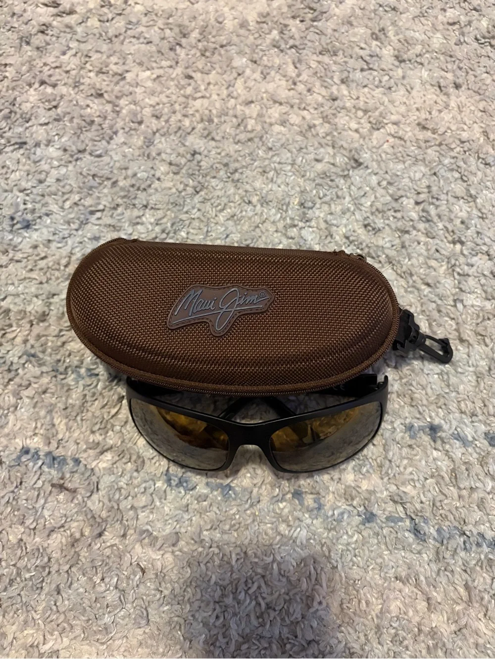 Maui Jim Haleakala MJ419-2M Matte Black Sunglasses Polarized w/ Case Made in Jap